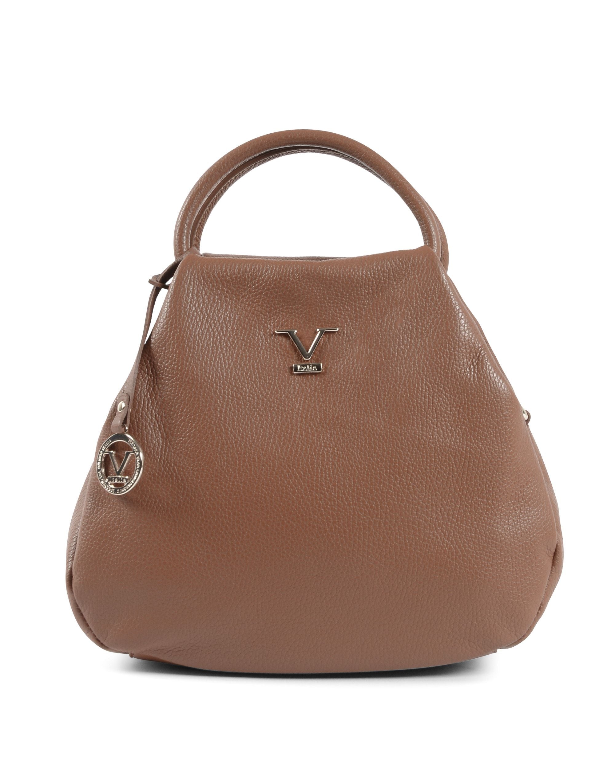 Bolso de mano de mujer V Italia Tan V10312 52 DOLLARO CUOIO
