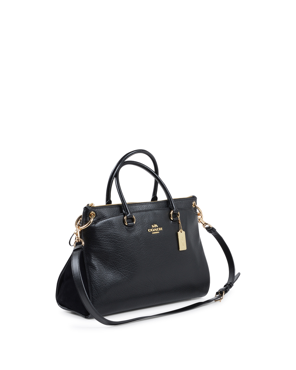 Bolso de mano Coach para mujer, color negro, F78750 NERO