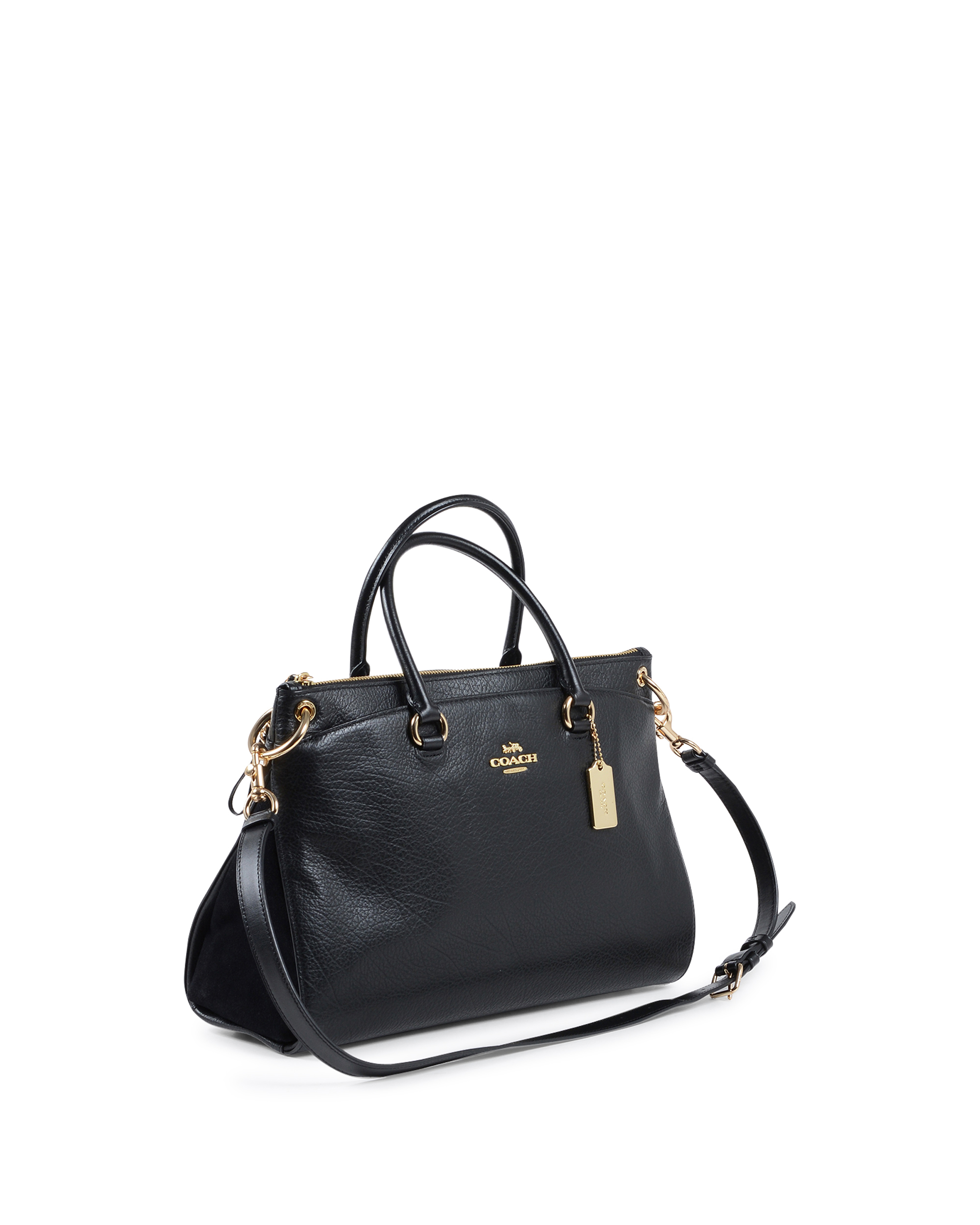 Bolso de mano Coach para mujer, color negro, F78750 NERO