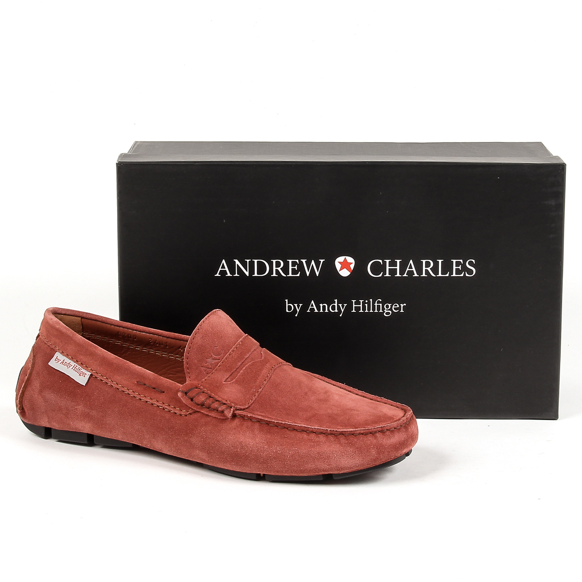 Mocasín Andrew Charles para hombre, color rosa, JACKSON