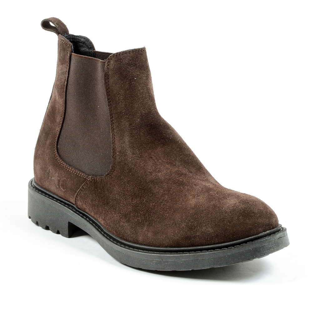 Andrew Charles Mens Ankle Boot Brown KID