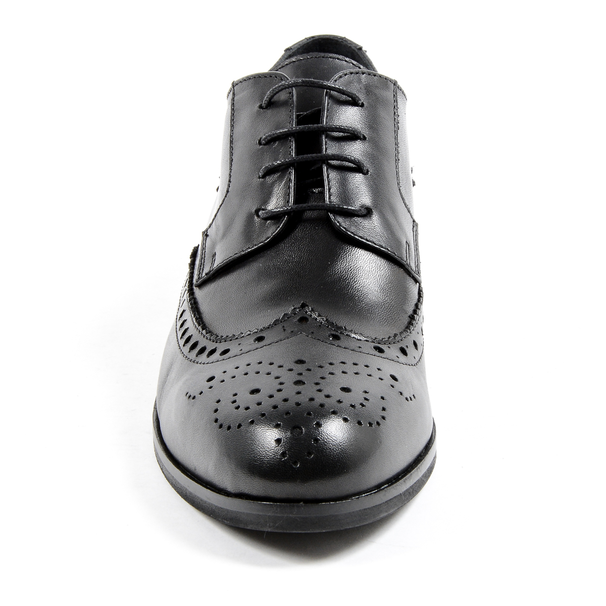 V 1969 Italia Zapato Brogue para Mujer Negro SULLY