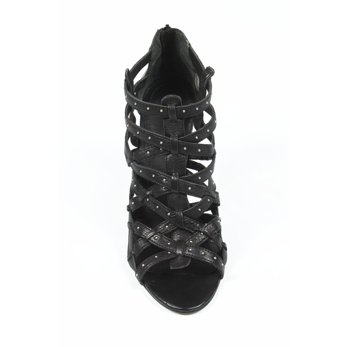 Sandalias Nine West para mujer con cortes NWKENTARO NEGRO