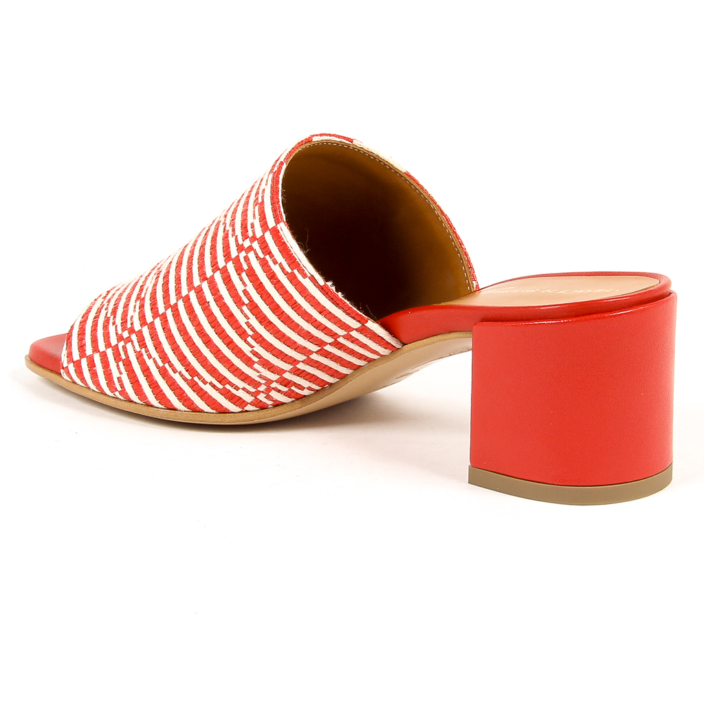Sandalia V 1969 Italia para mujer roja FLORENCIA