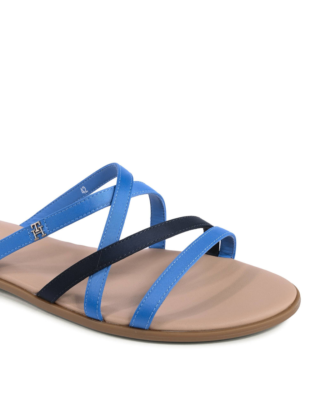 Sandalias Tommy Hilfiger para mujer, color azul, FW0FW080410G3