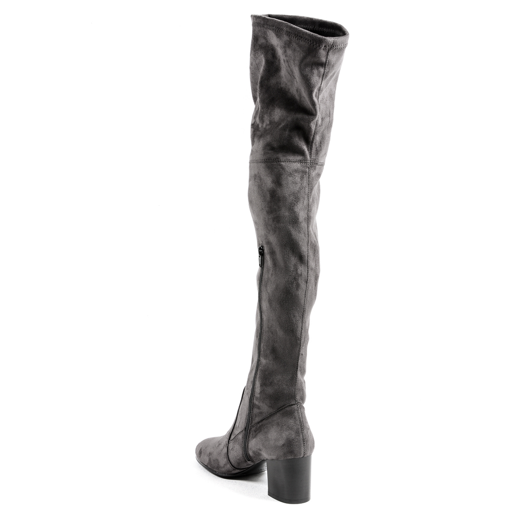 Andrew Charles Womens High Boot Grey MARIAH
