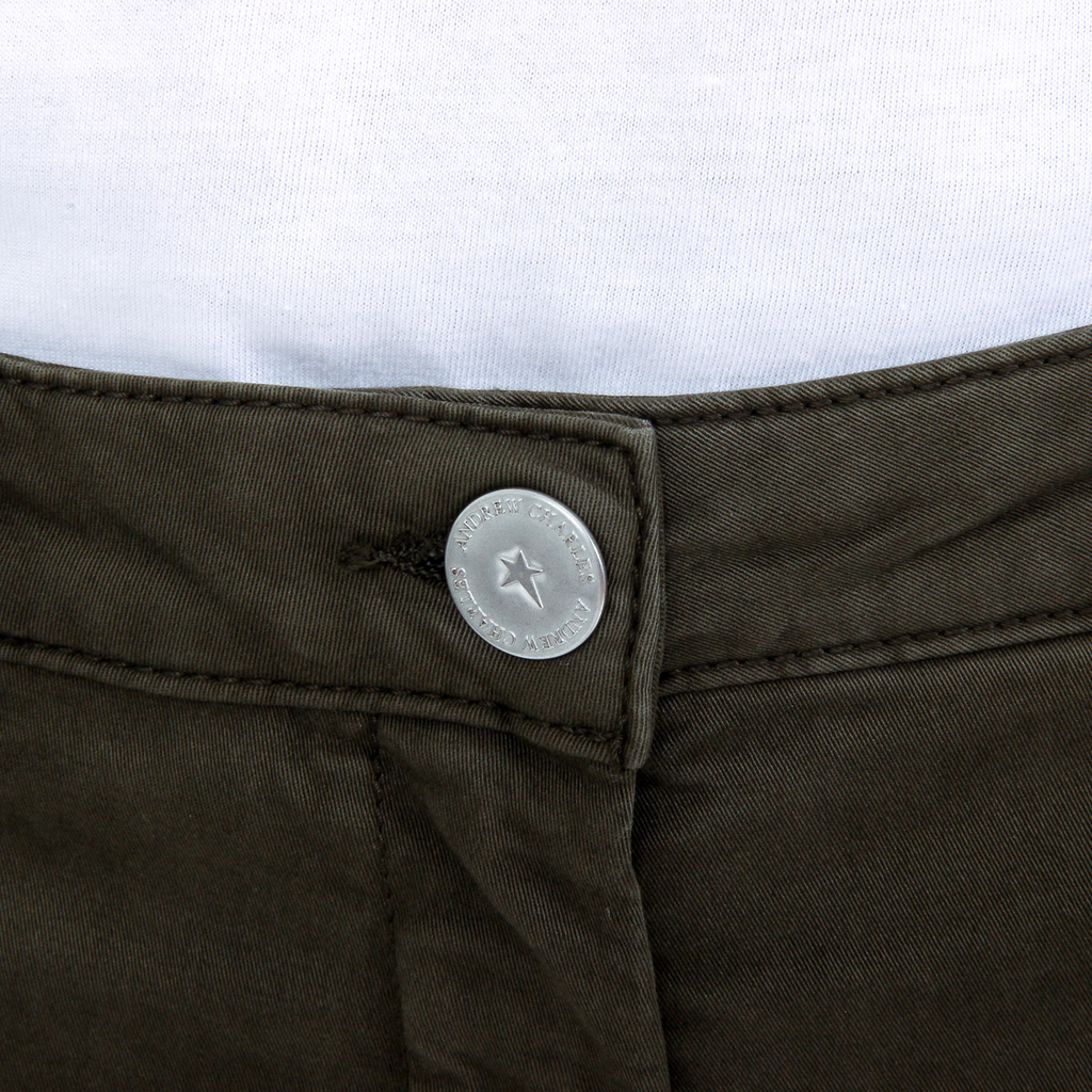 Pantalones de mujer Andrew Charles Verde PENDA