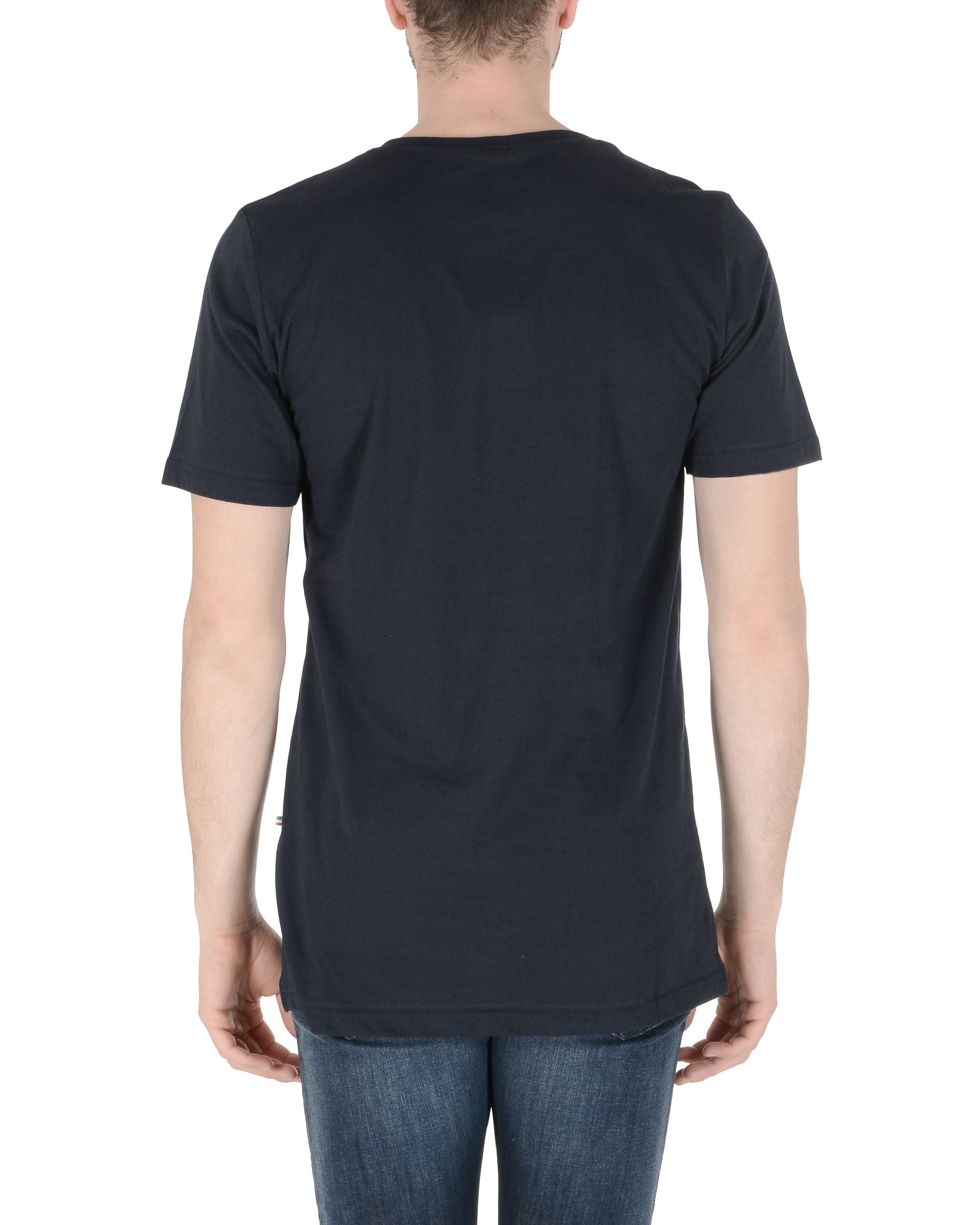 19V69 Italia Camiseta para hombre Azul Marino PISTIKO AZUL MARINO