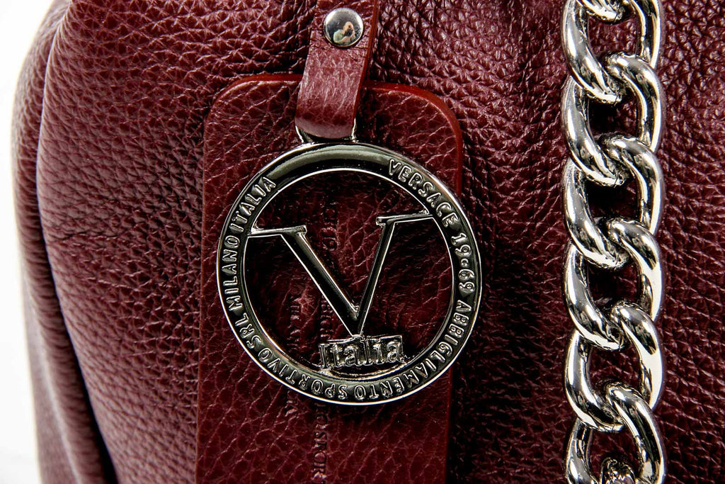 Bolso de mano para mujer V 1969 Italia V012 S BORDEAUX