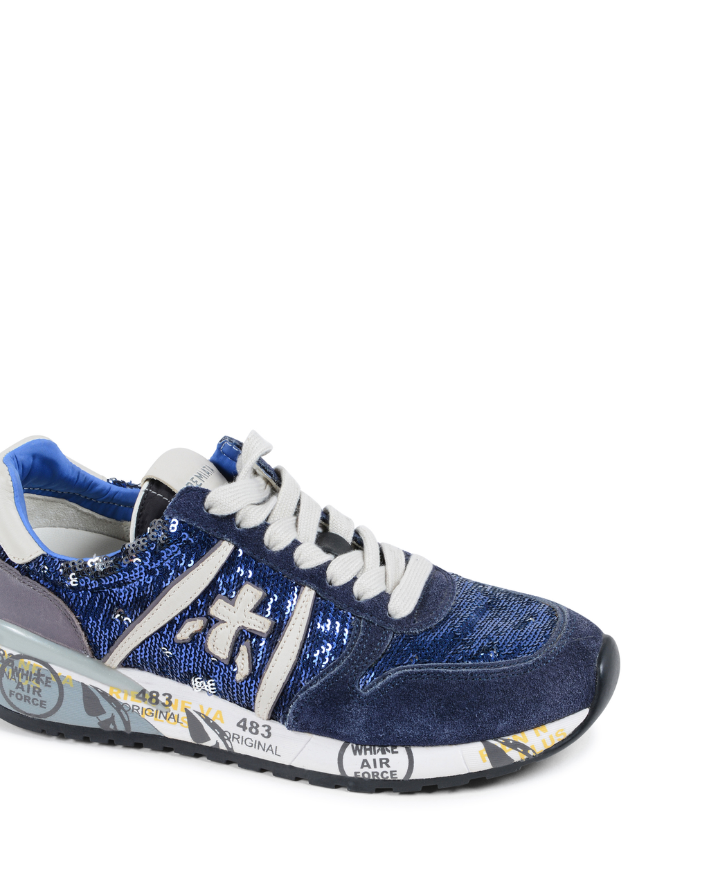 Premiata Womens Sneaker Blue DIANE 1209E