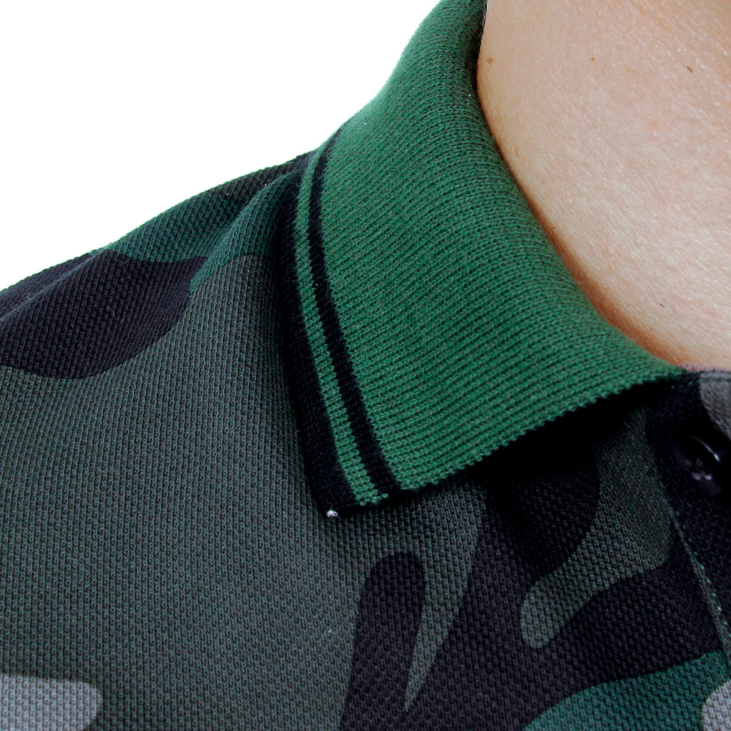 Polo Andrew Charles de manga corta para hombre, multicolor, STEVE