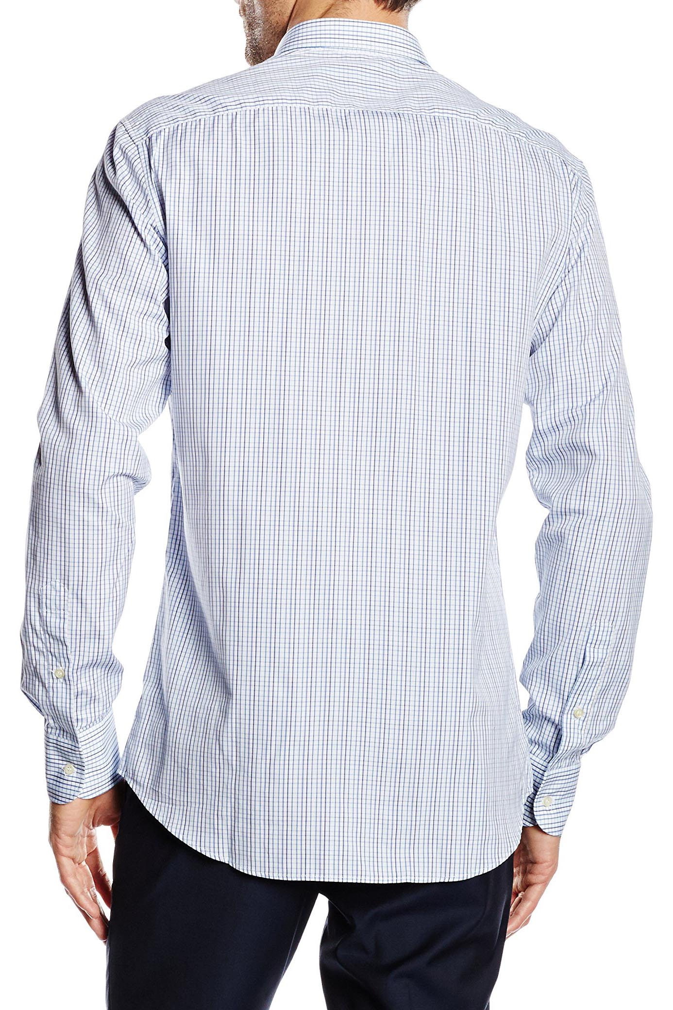 Camisa de cuello clásico moderno V 1969 Italia para hombre MCC23
