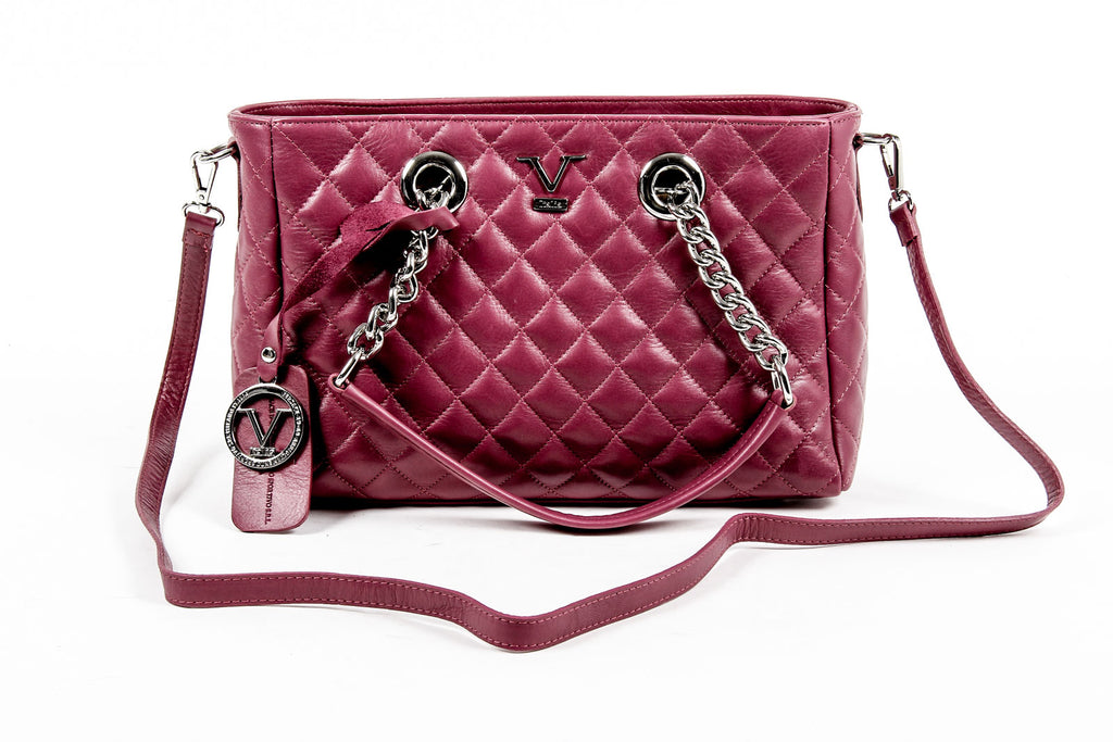 Bolso de mano para mujer V 1969 Italia V011 S PLUM