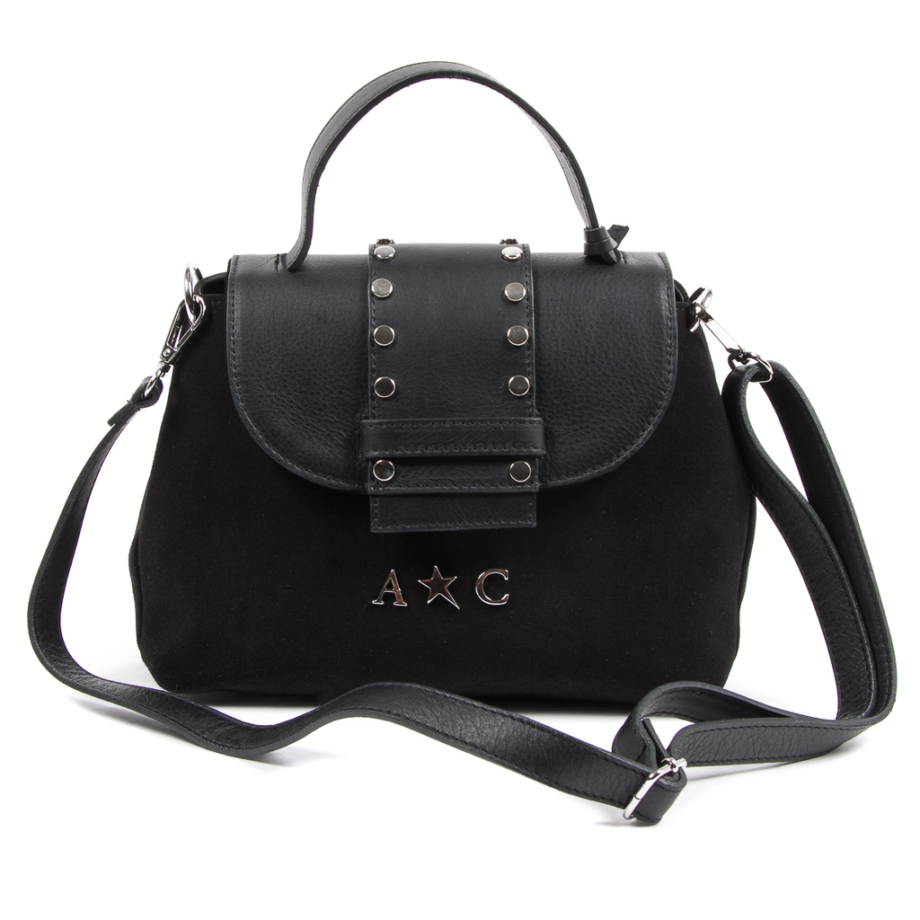 Bolso de mano para mujer Andrew Charles negro PAMELA