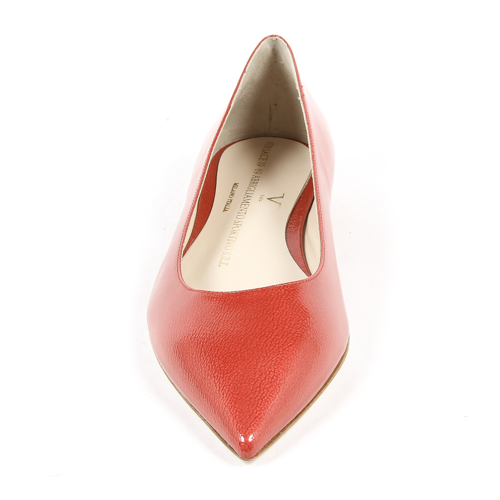 V 1969 Italia Womens Ballerina Red CHIARA