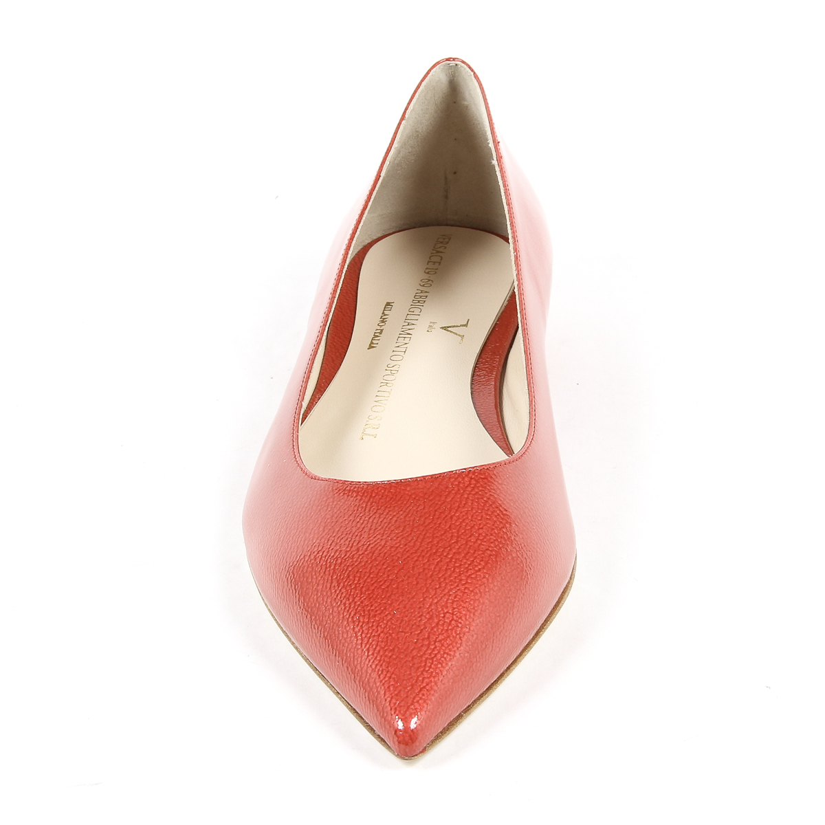 V 1969 Italia Womens Ballerina Red CHIARA