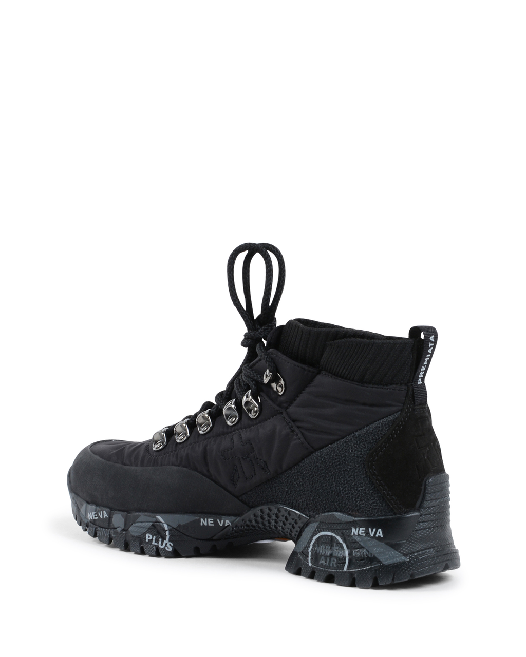 Premiata Womens Trekking Sneaker Black LOUTRECK 113