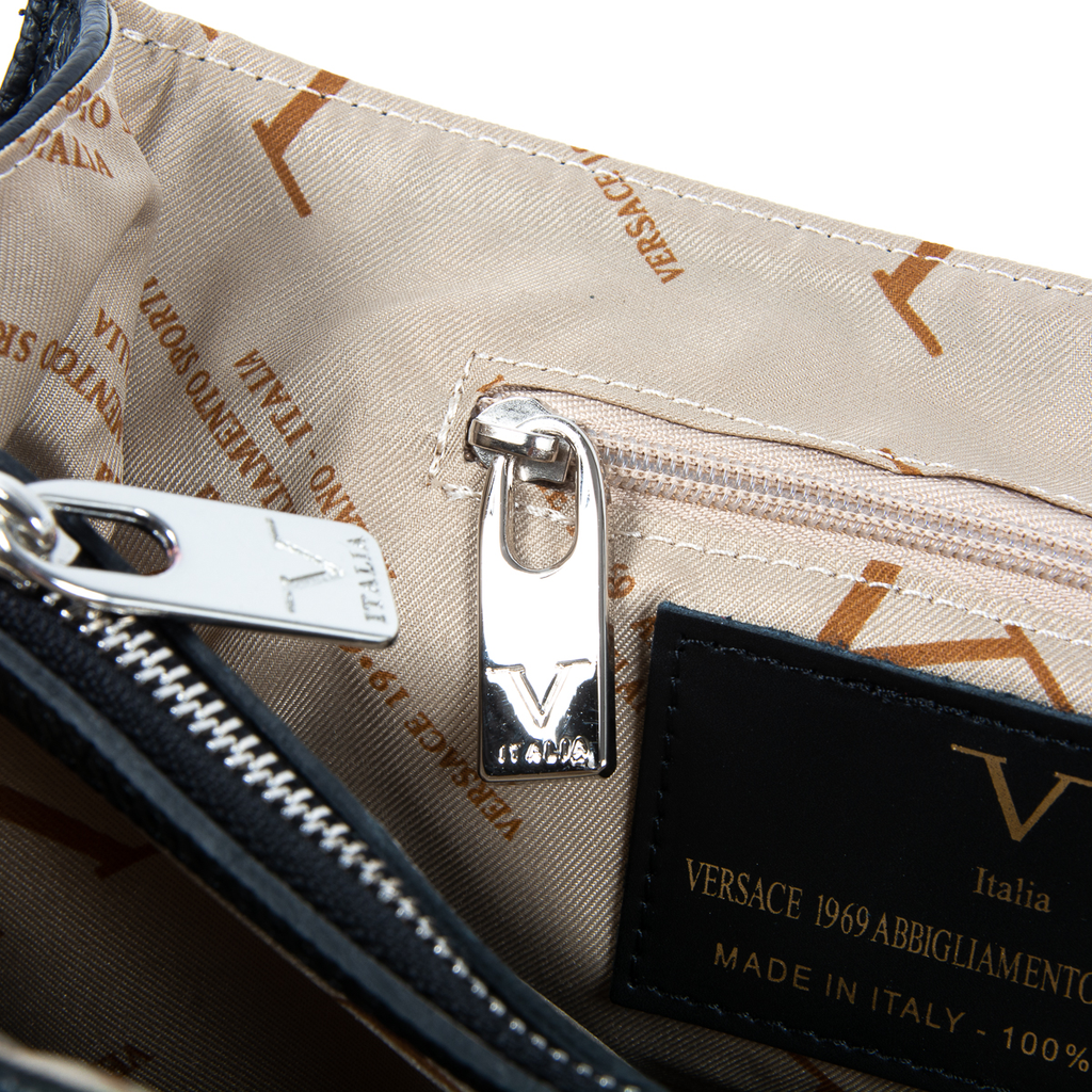 V 1969 Italia Womens Handbag Black ELLY