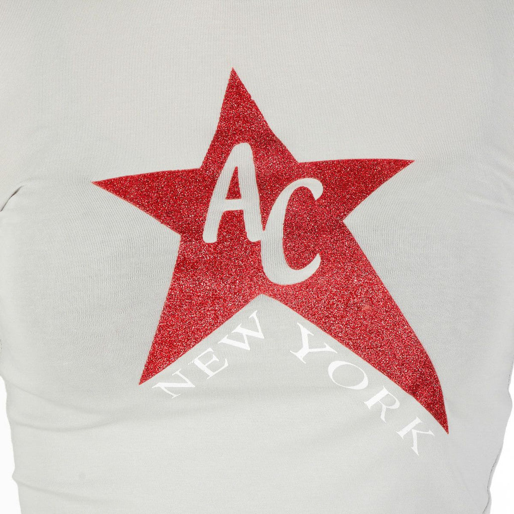 Camiseta de manga larga para mujer Andrew Charles By Andy Hilfiger TS602 031002 FENIX GRIS CLARO S8