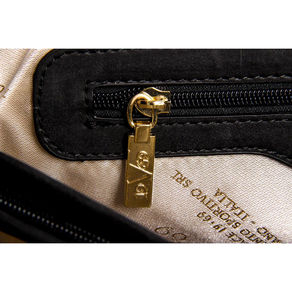 Bolso de mano para mujer V 1969 Italia V1969007 NEGRO