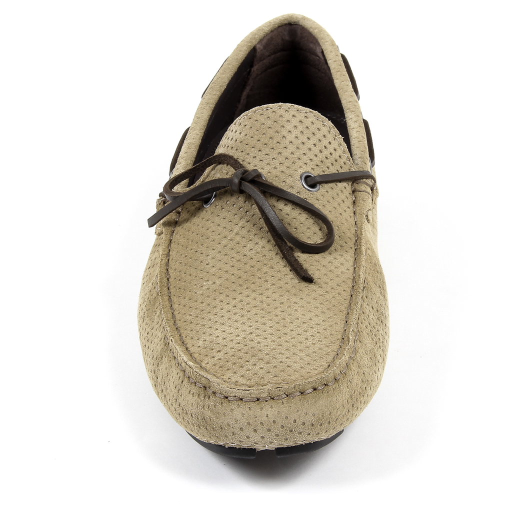 Mocasines Andrew Charles para hombre beige OTTO