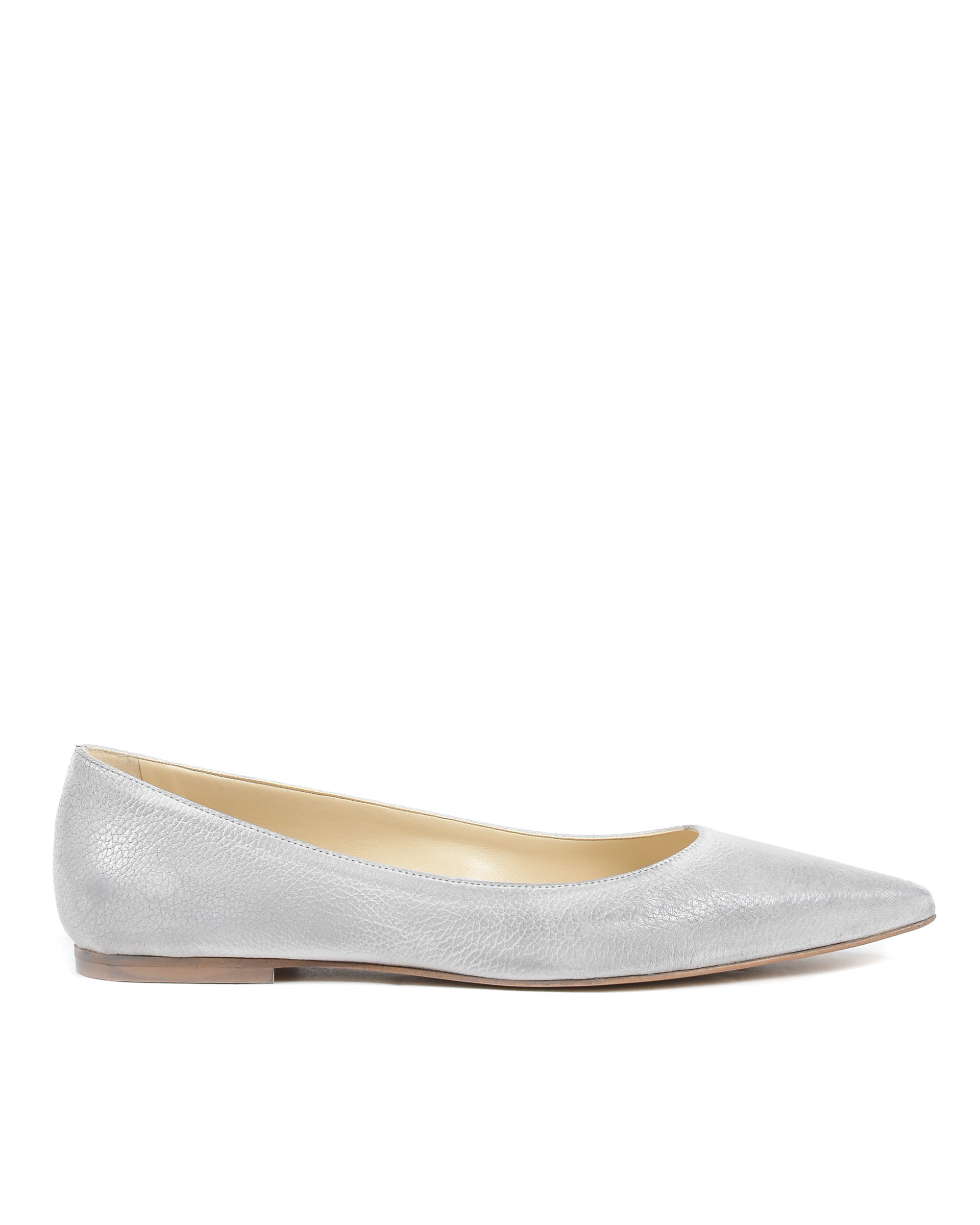 19V69 Italia Bailarina Mujer Blanco 4747 SPAZZOLATO NAPPA BIANCO