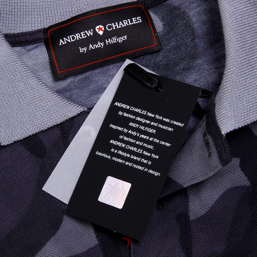 Polo Andrew Charles de manga corta para hombre, multicolor, STEVE