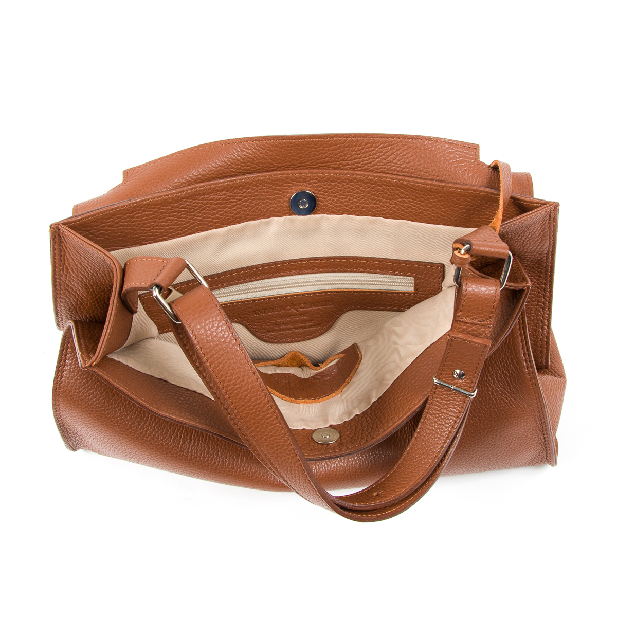 Bolso de mano para mujer Andrew Charles marrón GIADA
