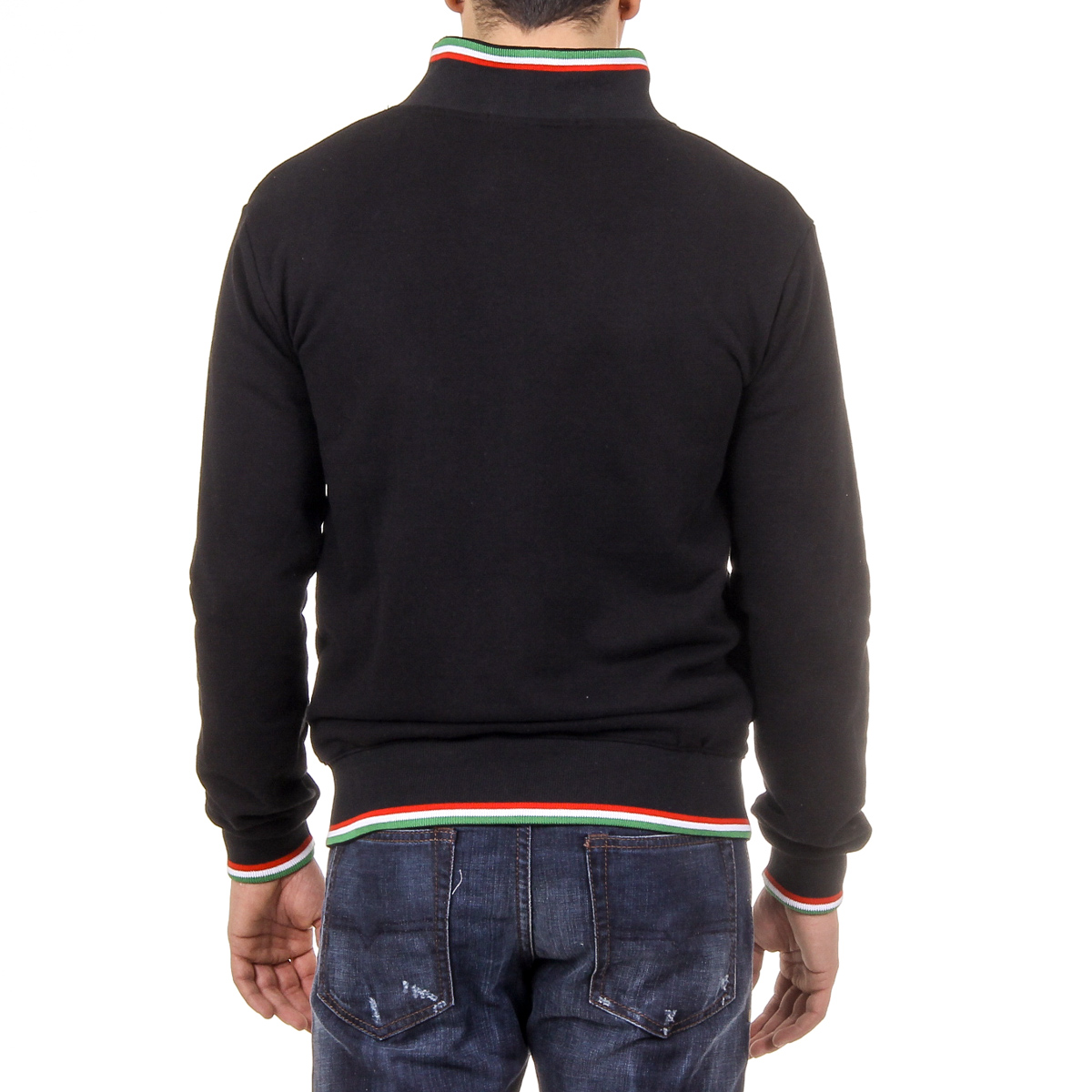 Suéter para hombre V 1969 Italia ART. 4470 NEGRO