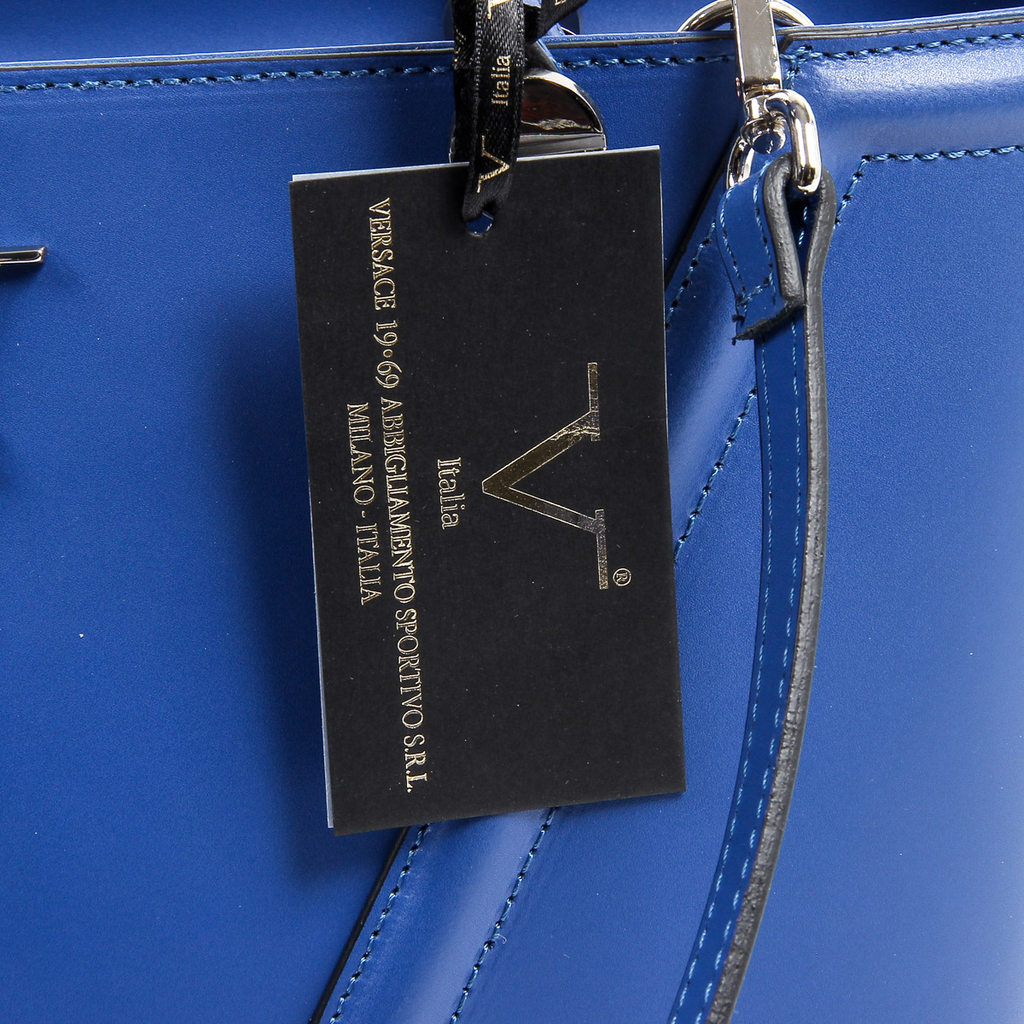 Bolso de mano para mujer V 1969 Italia V008-S RUGA BLUETTE