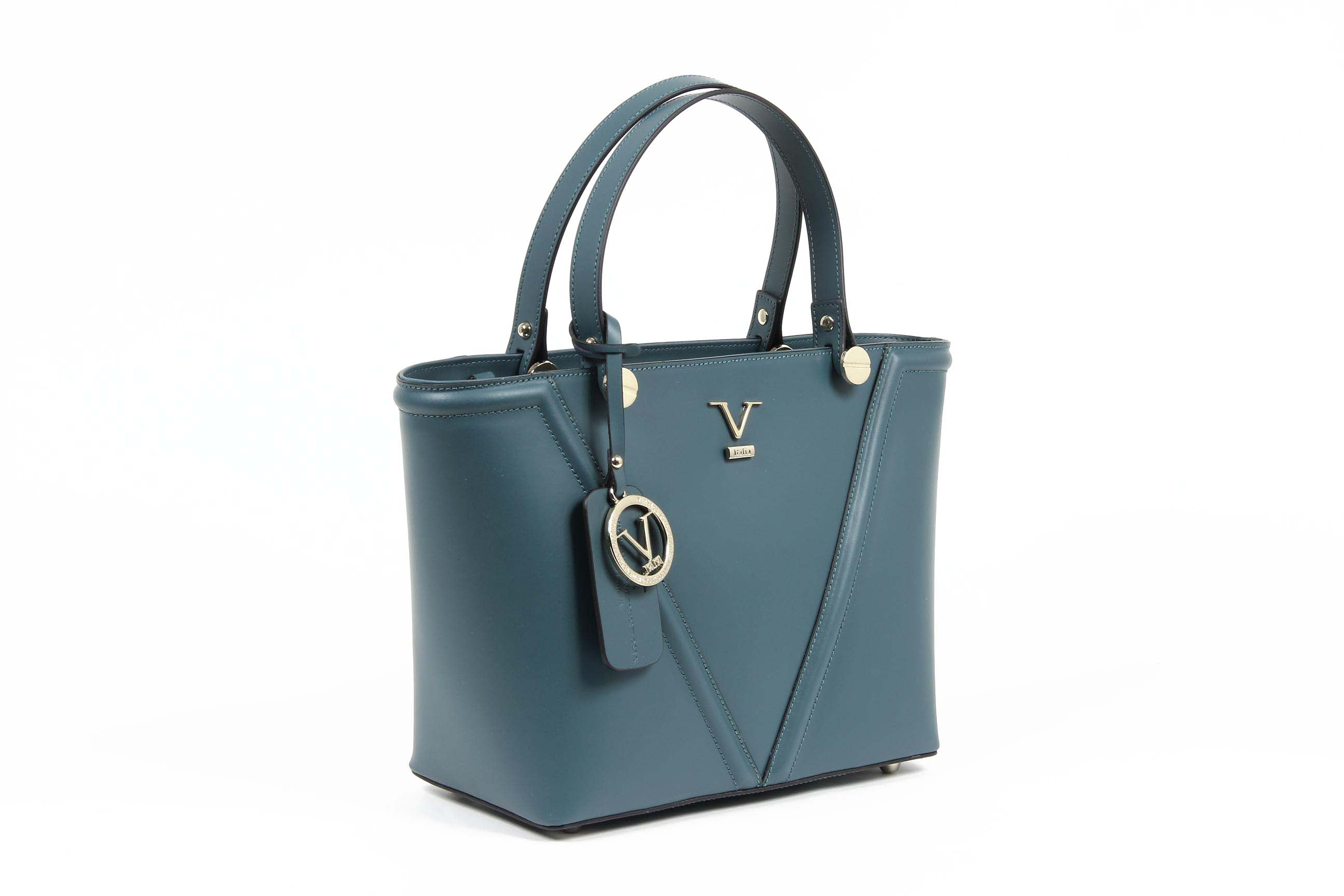 Bolso Mujer V 1969 Italia V008 RUGA PETROLIO