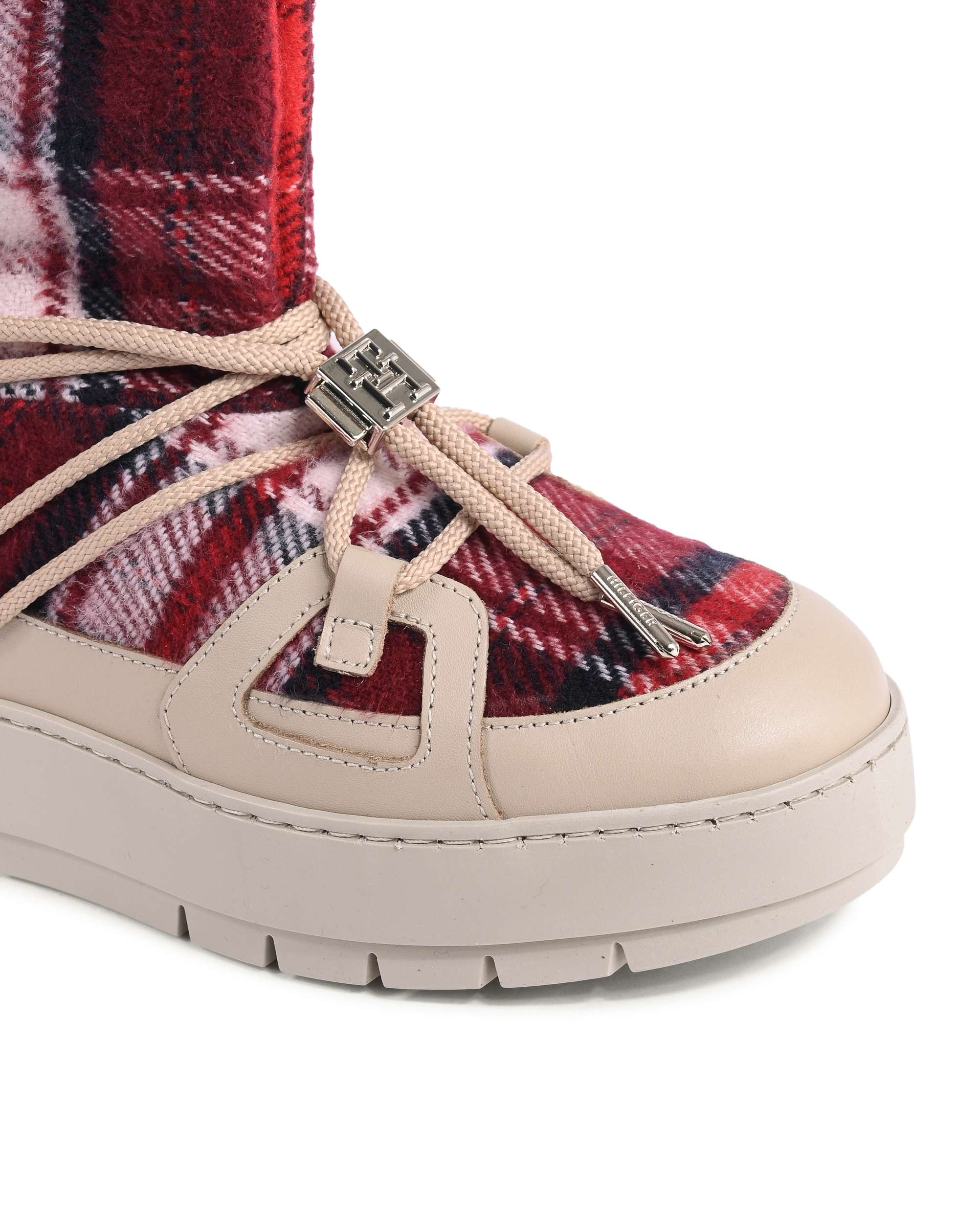 Botas Tommy Hilfiger para mujer BEIGE FW0FW07612ABO