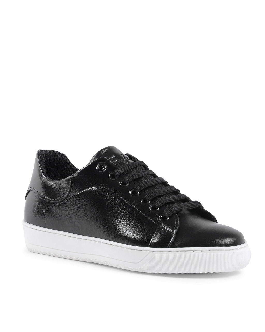 19V69 Italia Mens Sneaker Black 2120 VITELLO NERO
