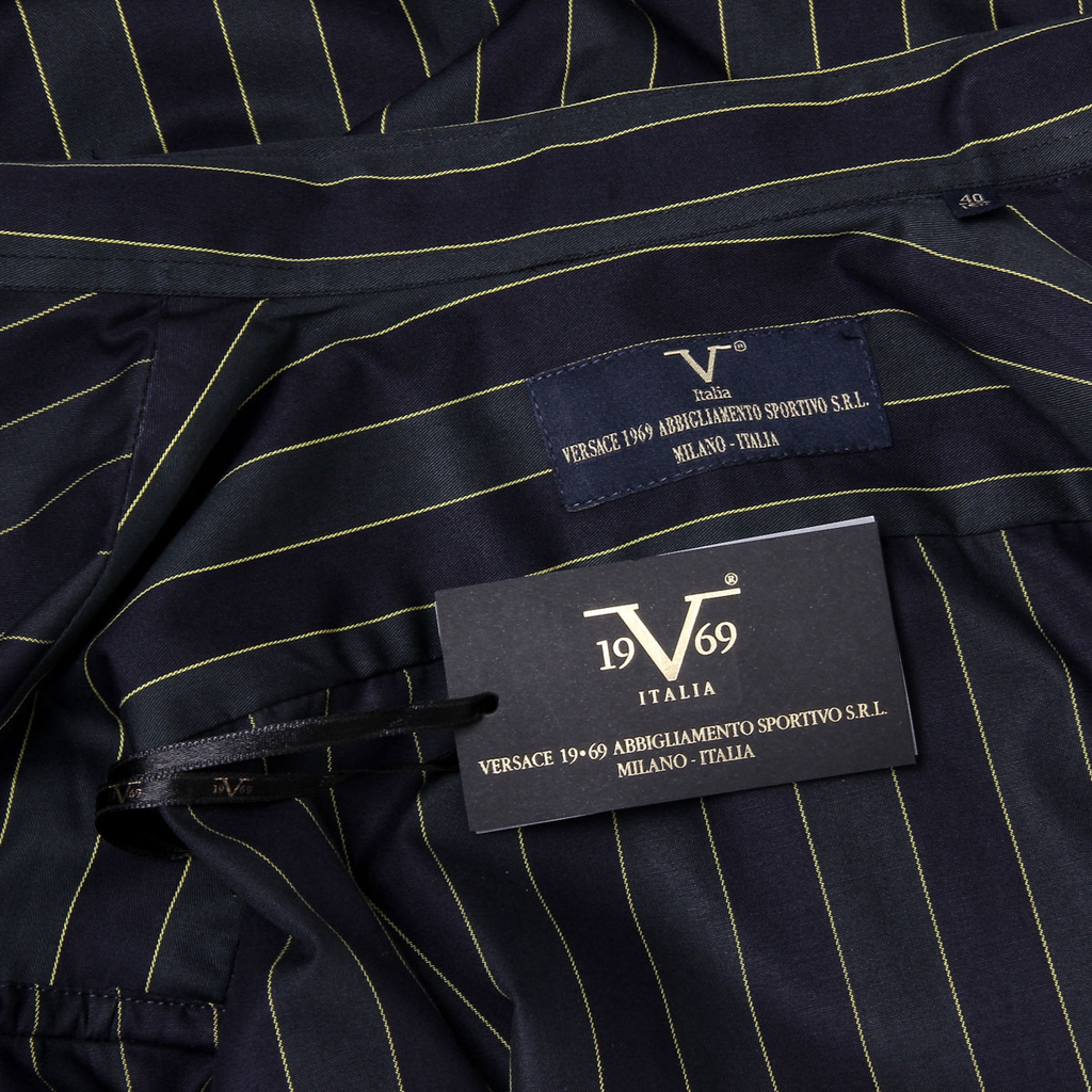 Camisa de cuello clásico para hombre V 1969 Italia 377 VAR. 520