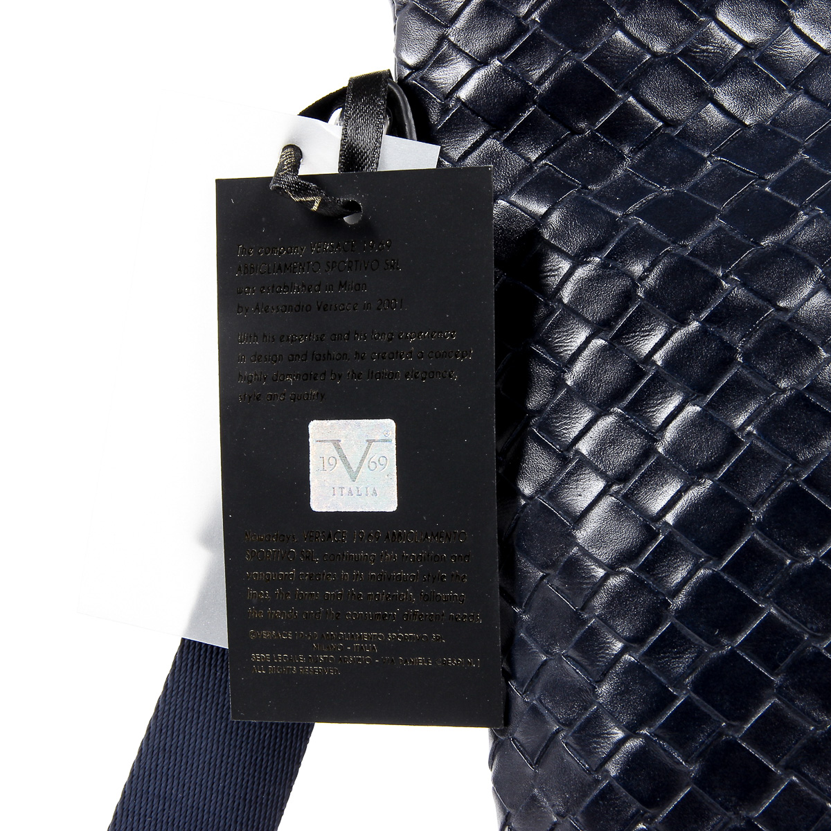 Bolso de hombro para hombre V 1969 Italia Azul ROD