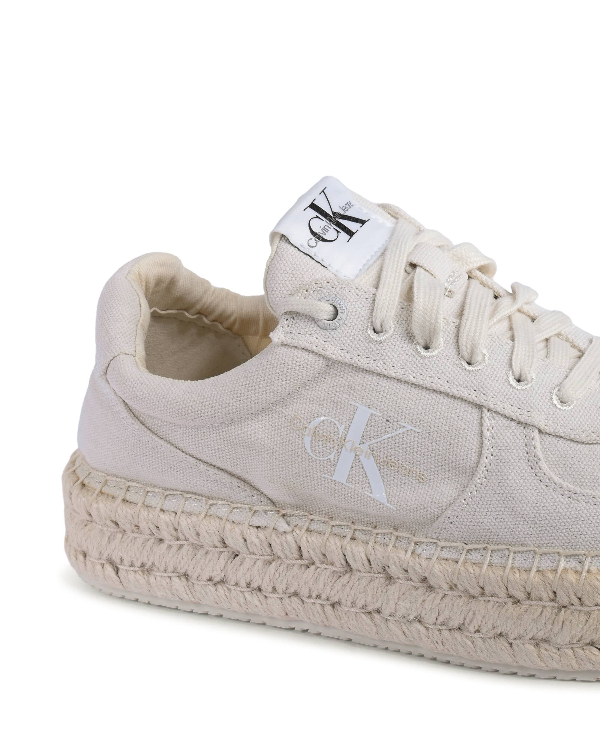 Zapatillas Calvin Klein para mujer en beige YW0YW014370F9