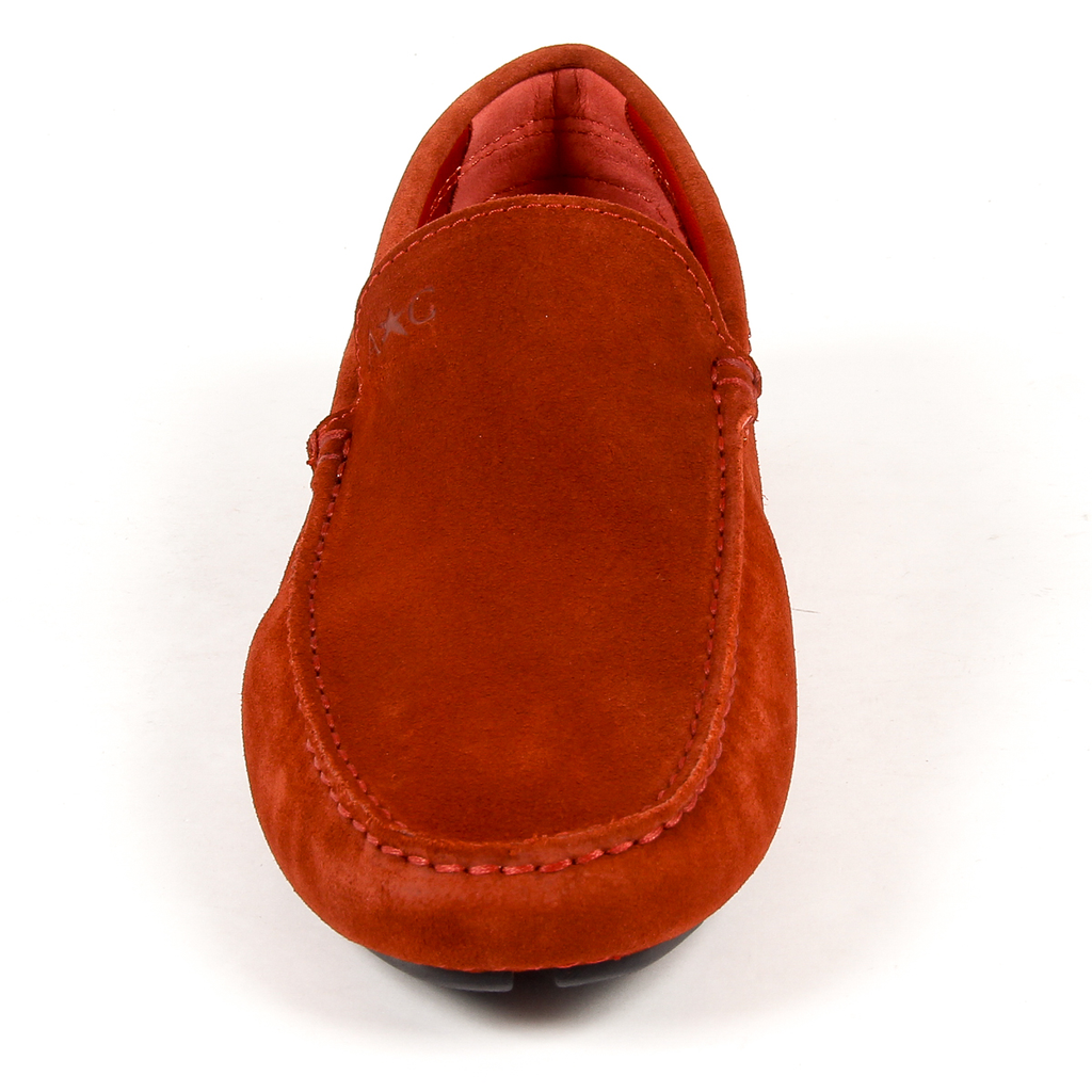 Mocasines Andrew Charles para hombre, color marrón TRON