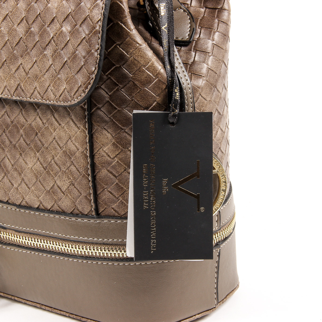 Mochila para mujer V 1969 Italia marrón STEFY