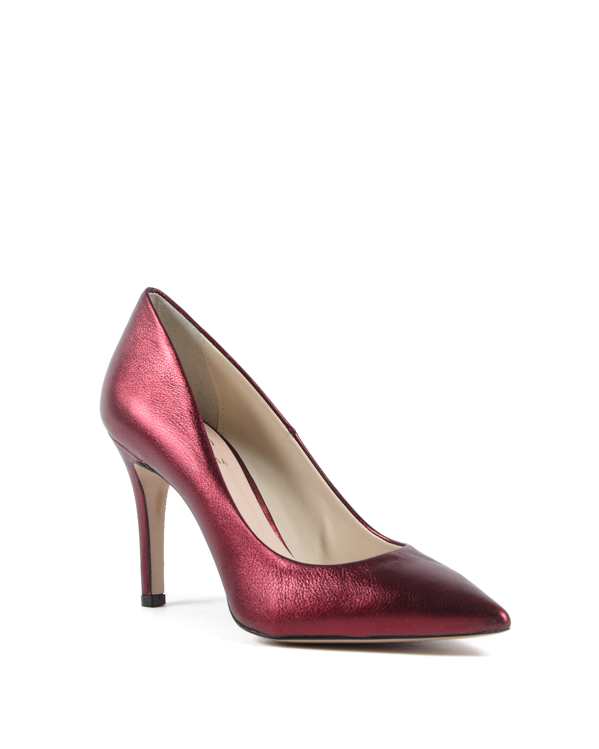 19V69 Italia Zapatos de salón para mujer rojos 301 MORDORE' VINO ROSSO