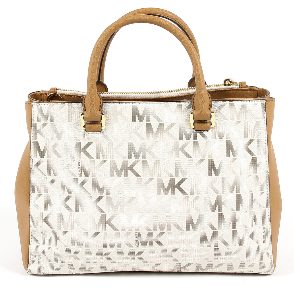 Michael Kors Womens Handbag KELLEN 35S7GSOS2B VANILLA ACRN