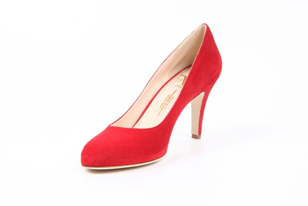 Zapatos de tacón Mujer V 1969 Italia 4665 GAE PECAM15RO CAMOSCIO ROSSO
