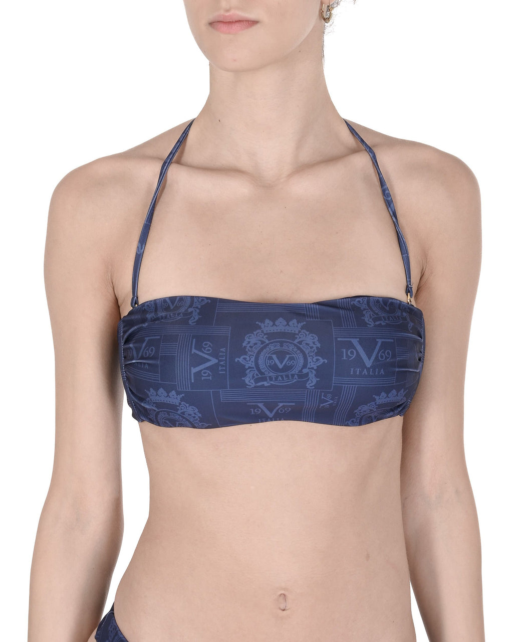 19V69 Italia Womens Swimwear Top VSC1WTP11 NAVY