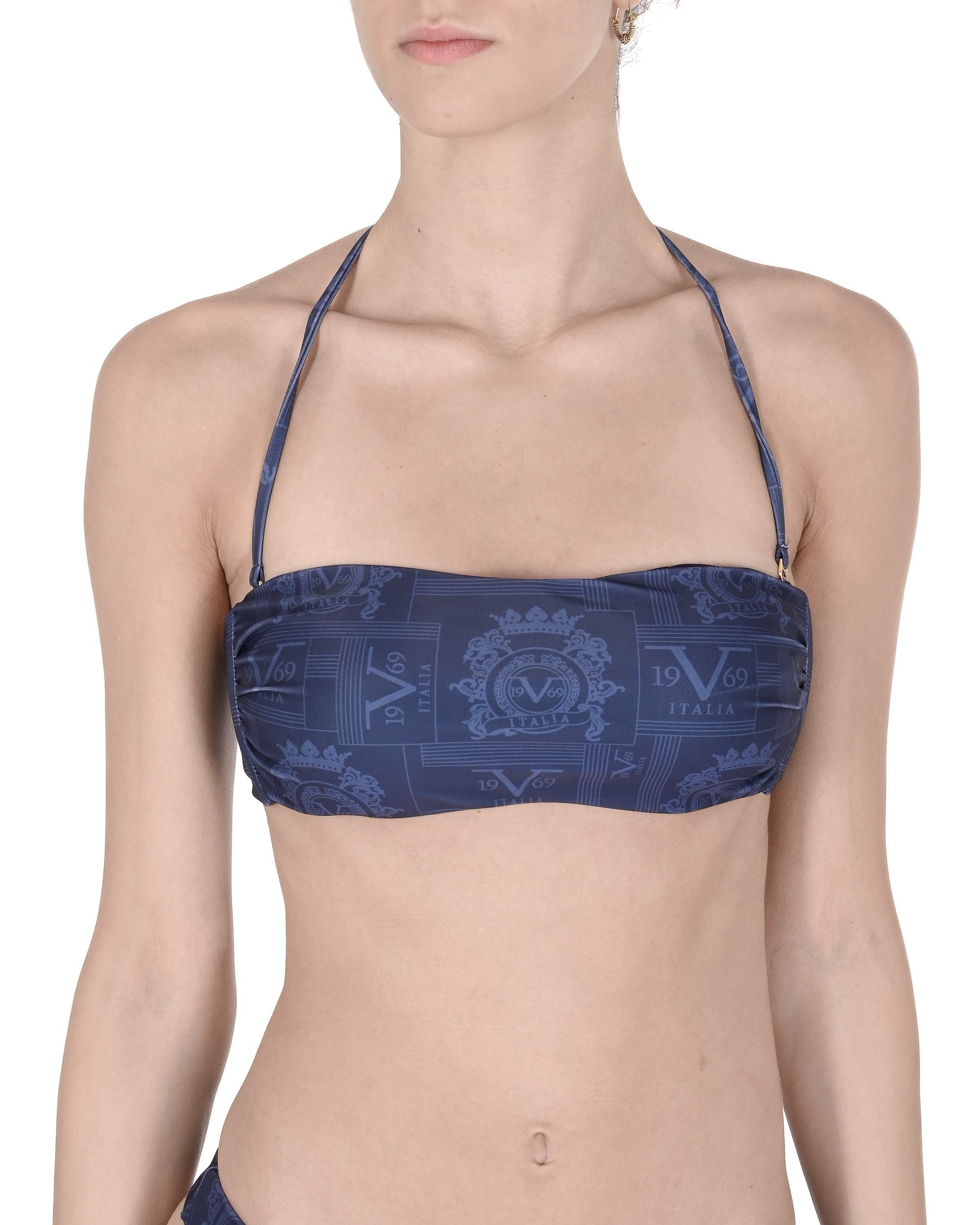 19V69 Italia Womens Swimwear Top VSC1WTP11 NAVY