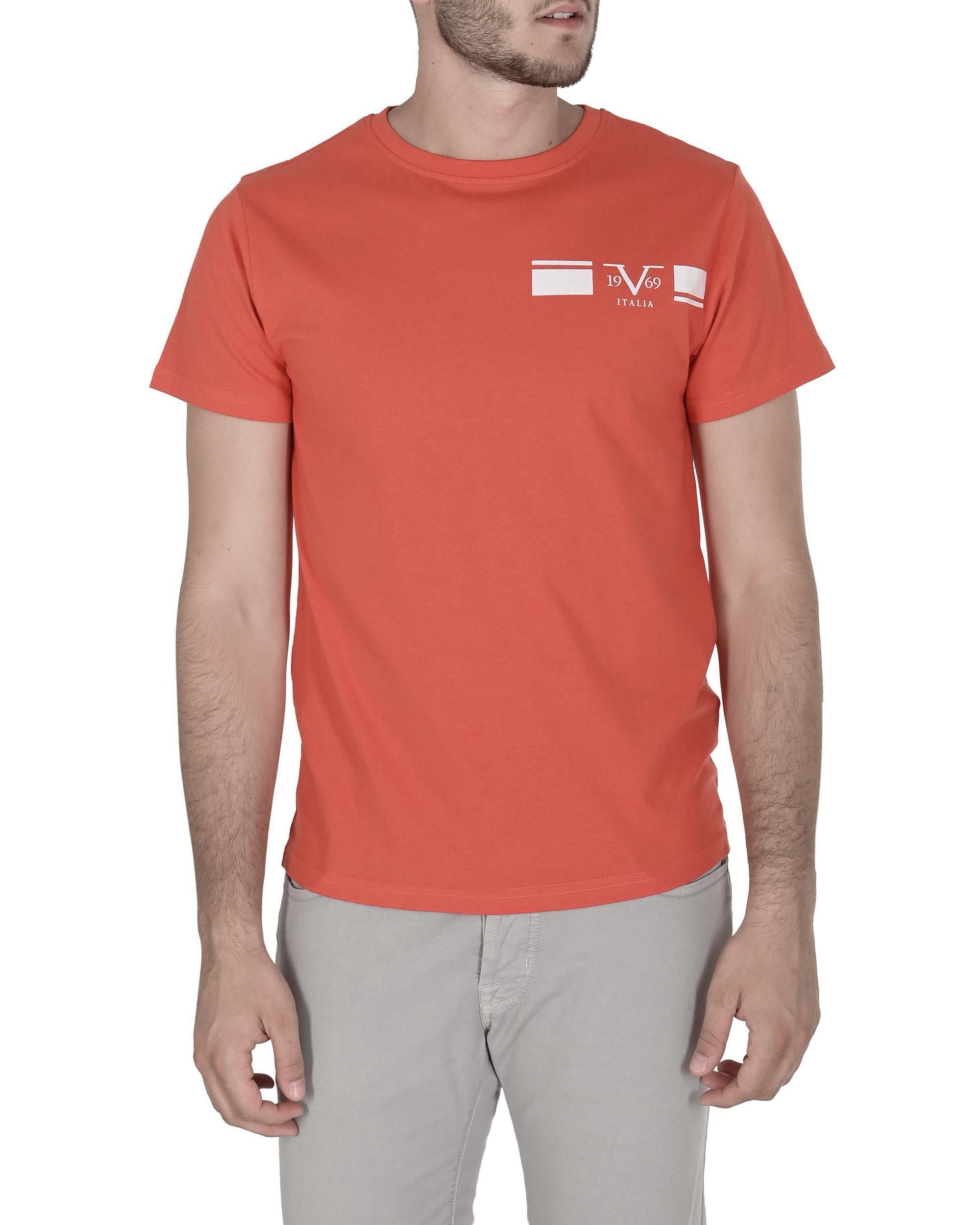 Camiseta para hombre 19V69 Italia VSC1MTS05 GRENADINE