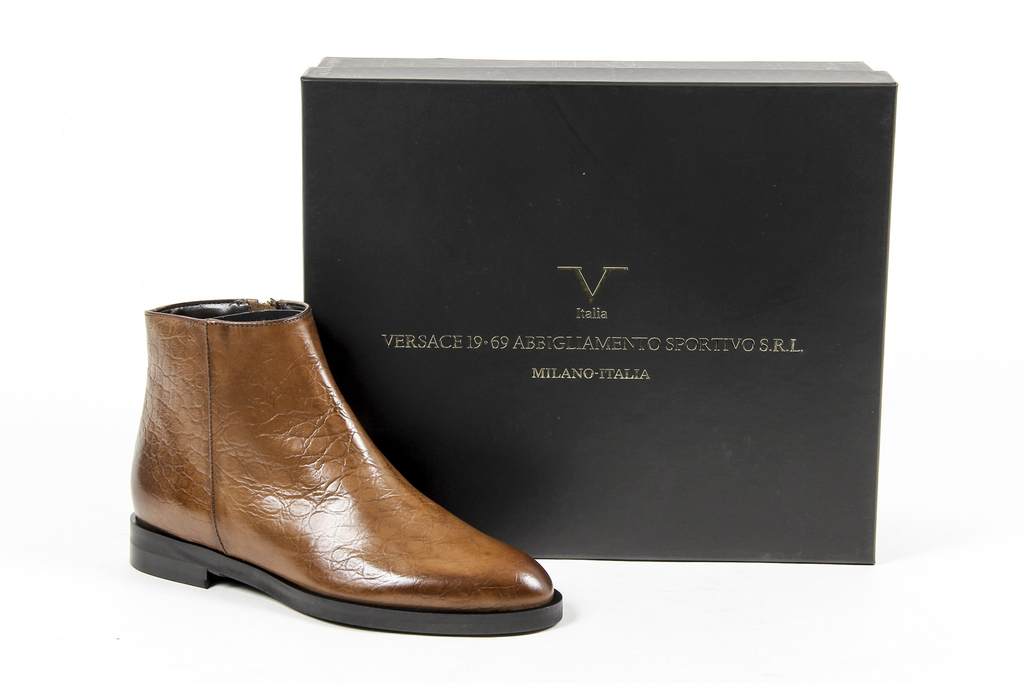 V 1969 Italia Womens Ankle Boot Brown CAMILLA