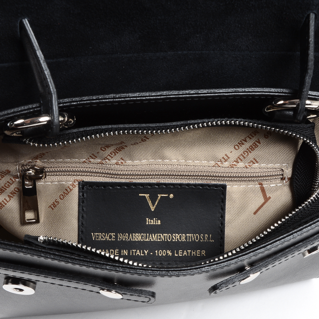 Bolso de mano Mujer V 1969 Italia Negro GIORGIA