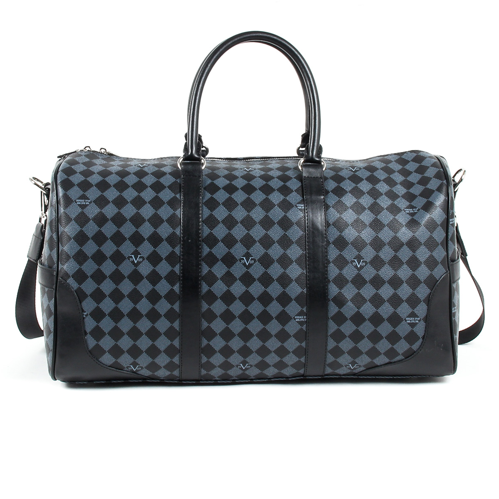 Bolso deportivo para hombre V 1969 Italia V1969015 GRIS NEGRO