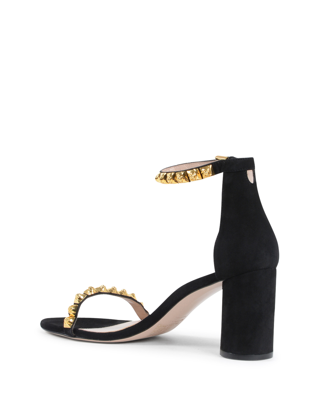Stuart Weitzman Sandalia con tira al tobillo para mujer Negra ROSEMARIE