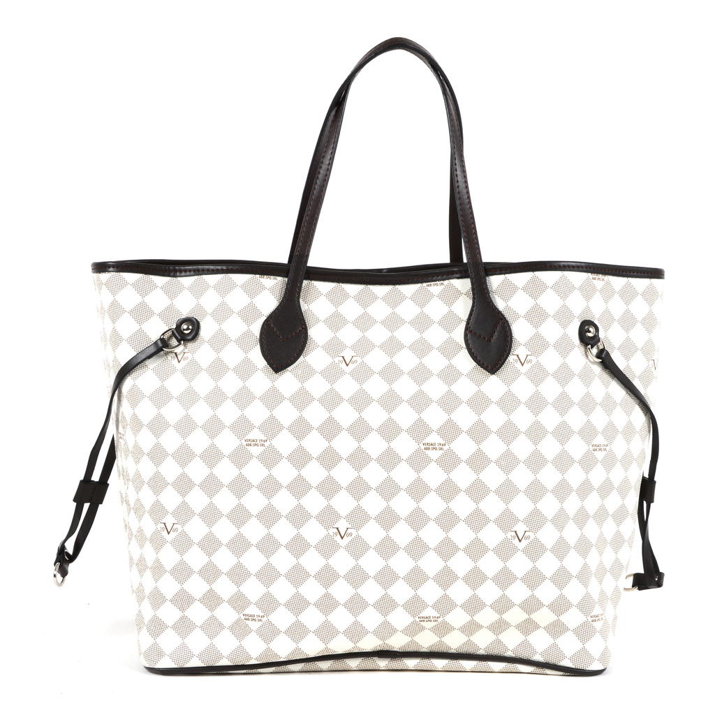 V 1969 Italia Womens Handbag White DELHI