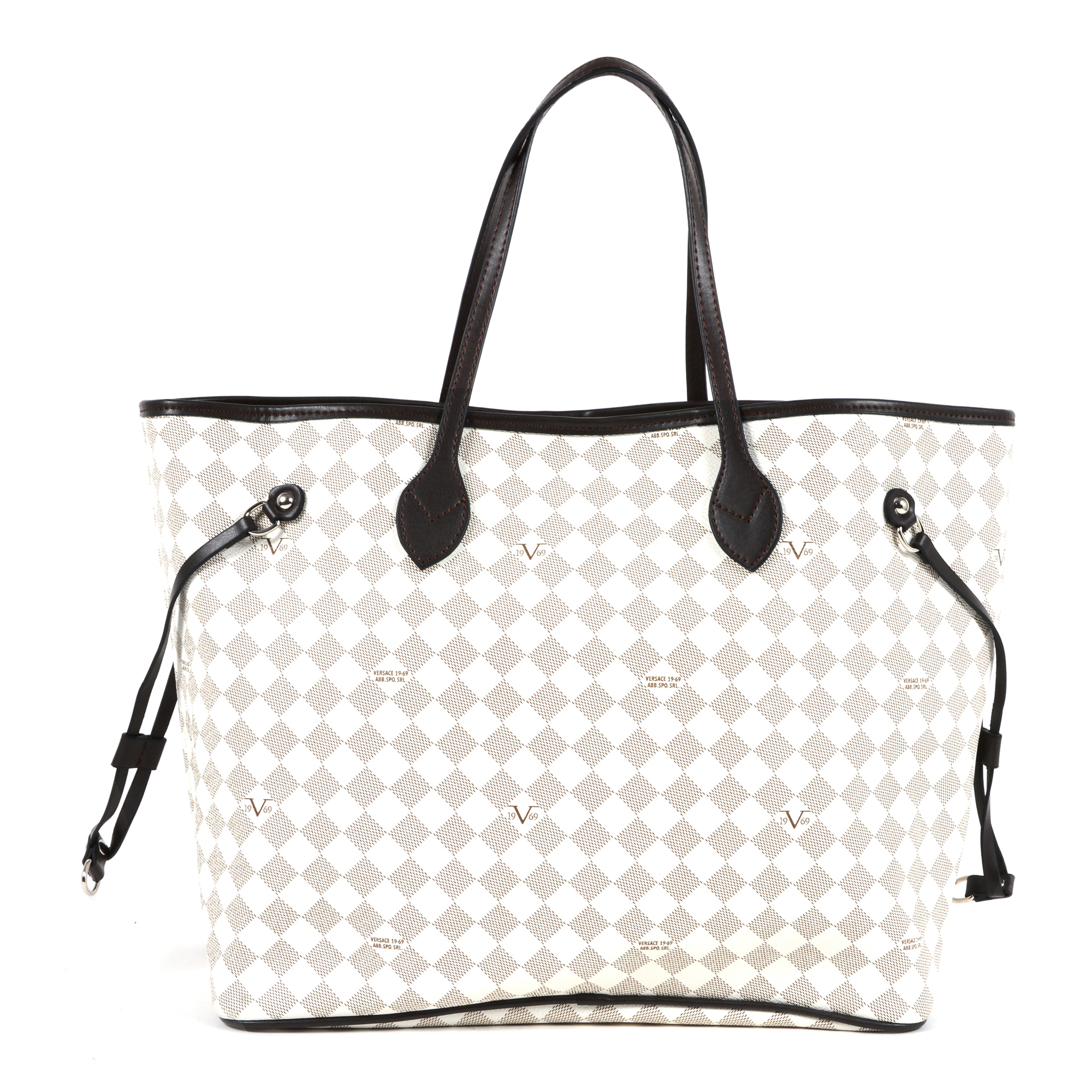V 1969 Italia Womens Handbag White DELHI